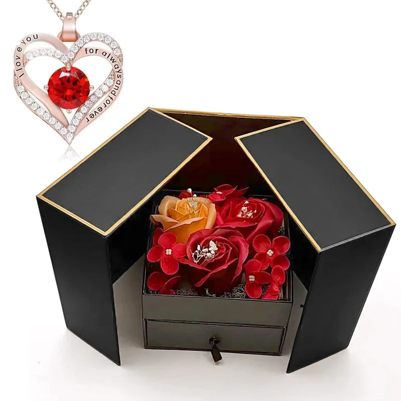 Rose Jewelry Gift Box
