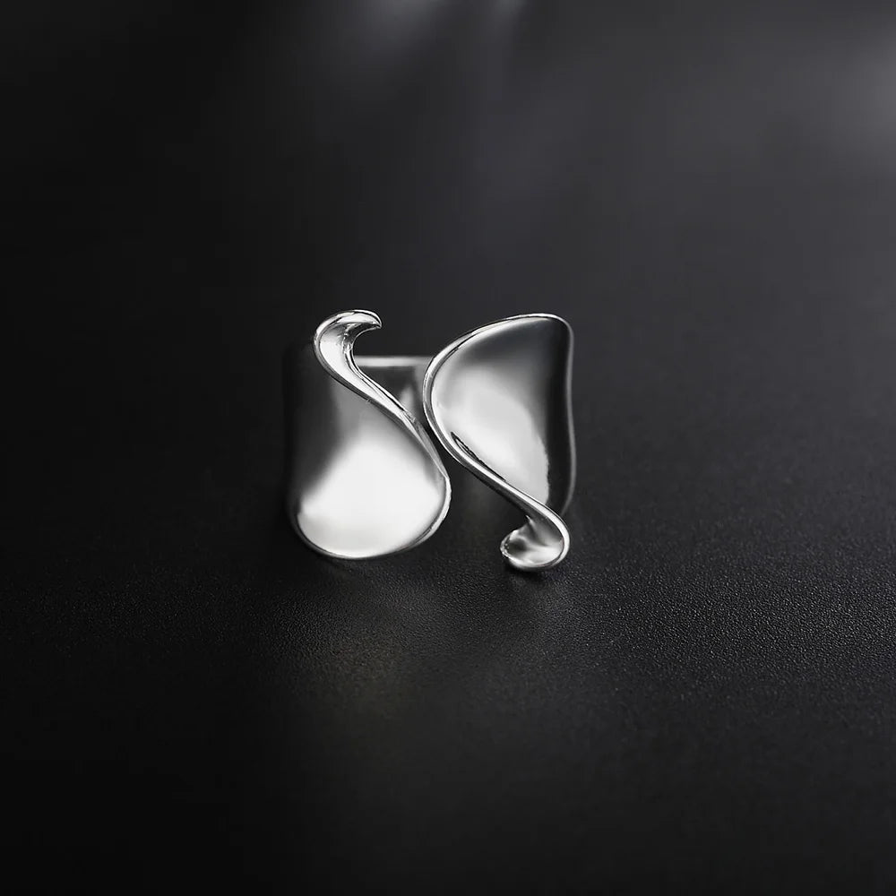 Charm 925 Sterling Silver Ring