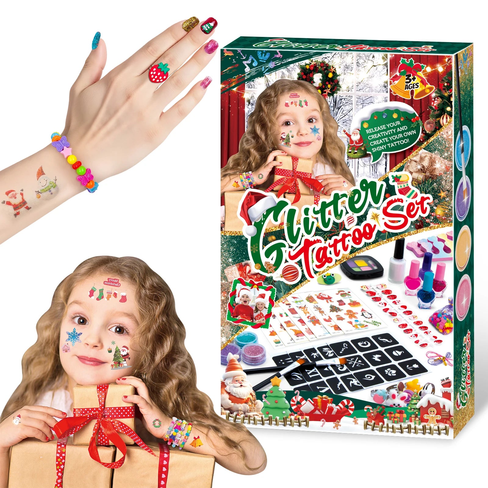 Christmas Diy Makeup And Armor Set For Children