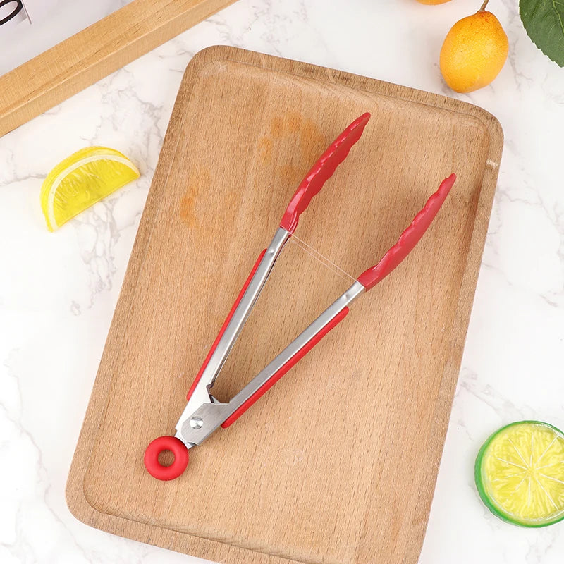 Silicone BBQ Grilling Tong