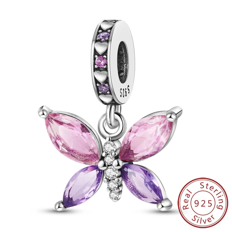 Charm for Bracelet flower and plant theme