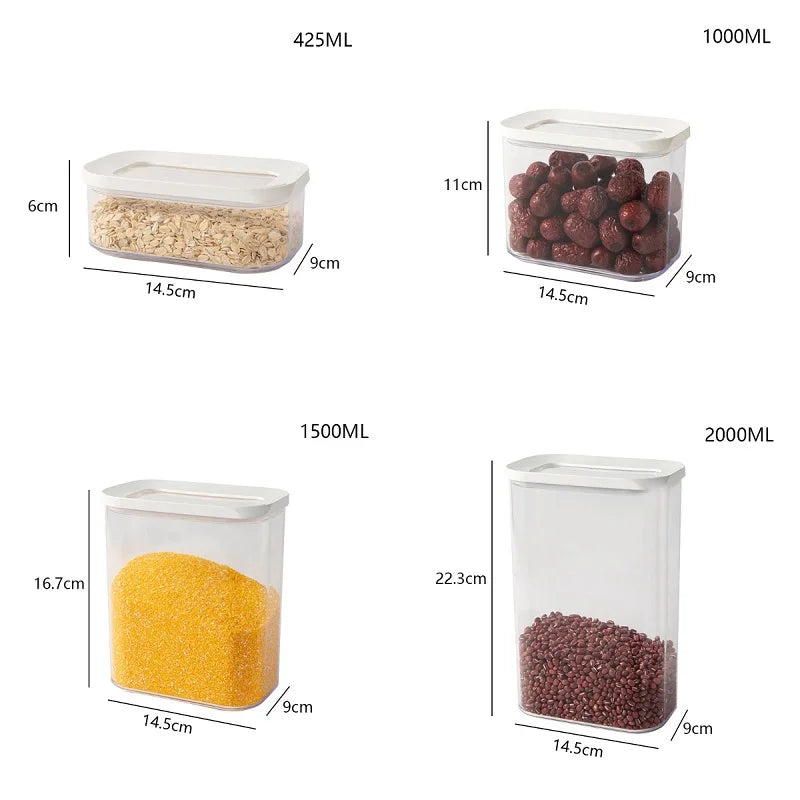 Plastic Sealed Transparent Food Container
