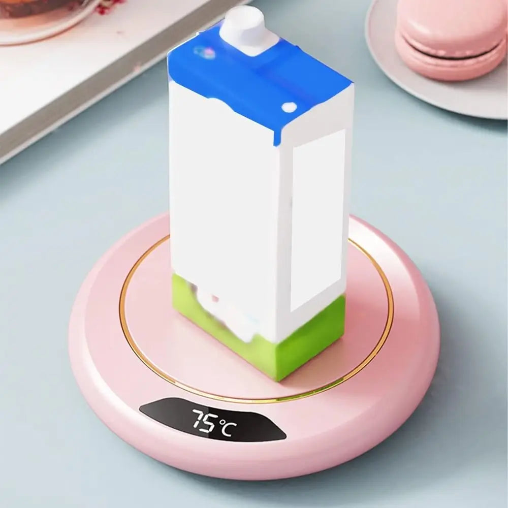 Portable ABS Constant Temperature Coaster with 3 Temperature Settings