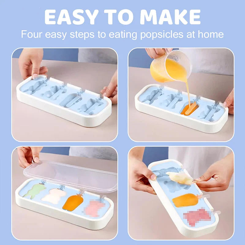 BPA Free Reusable Ice Cream Mold