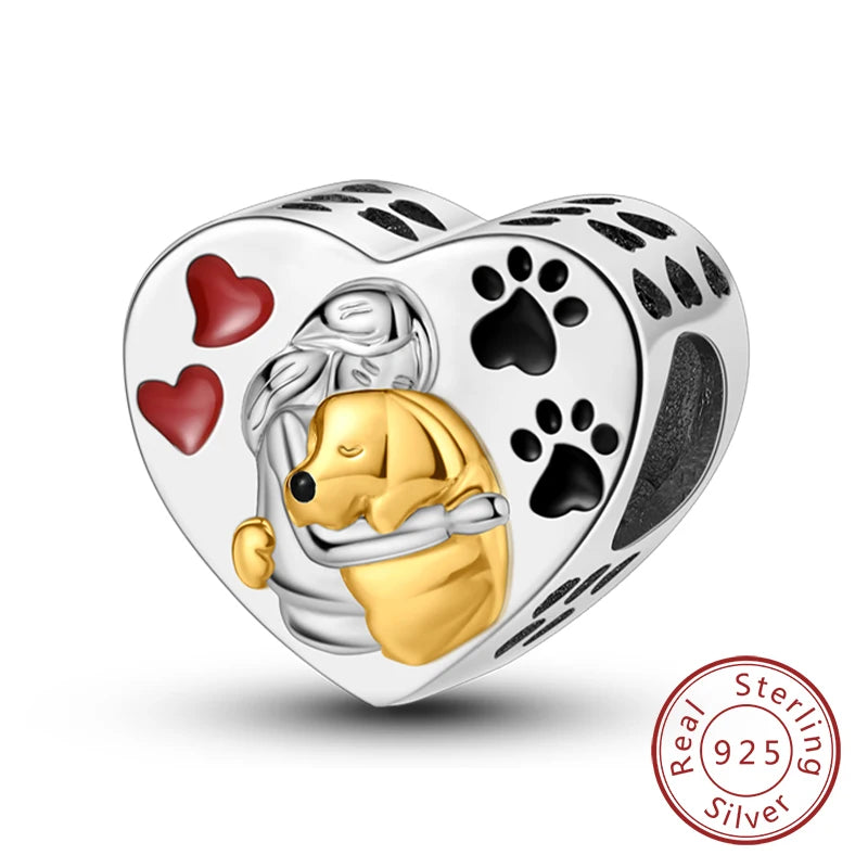 Charm for Bracelet flower and plant theme