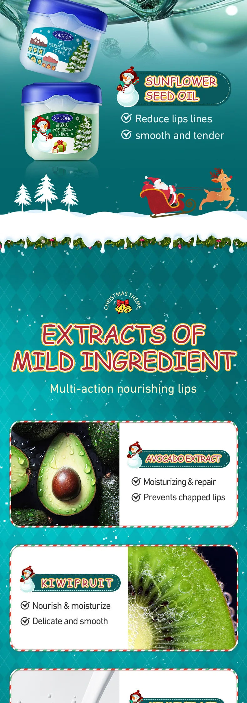 Christmas Lipstick Gift Box