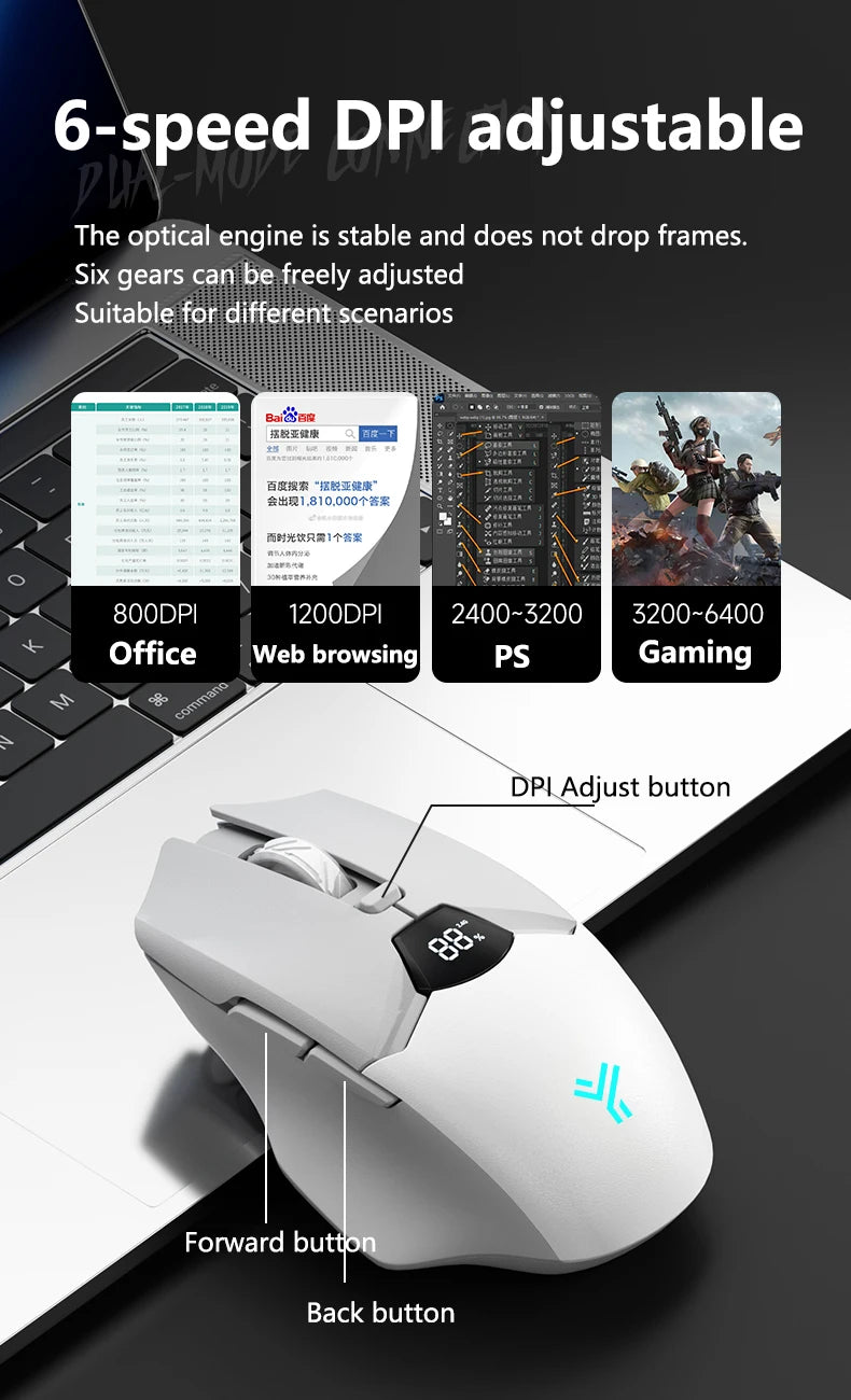 Warvank SX01 Wireless Bluetooth Mouse