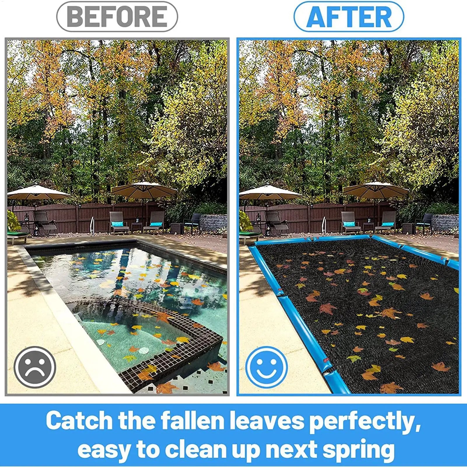 Leaf Netting Pool Cover