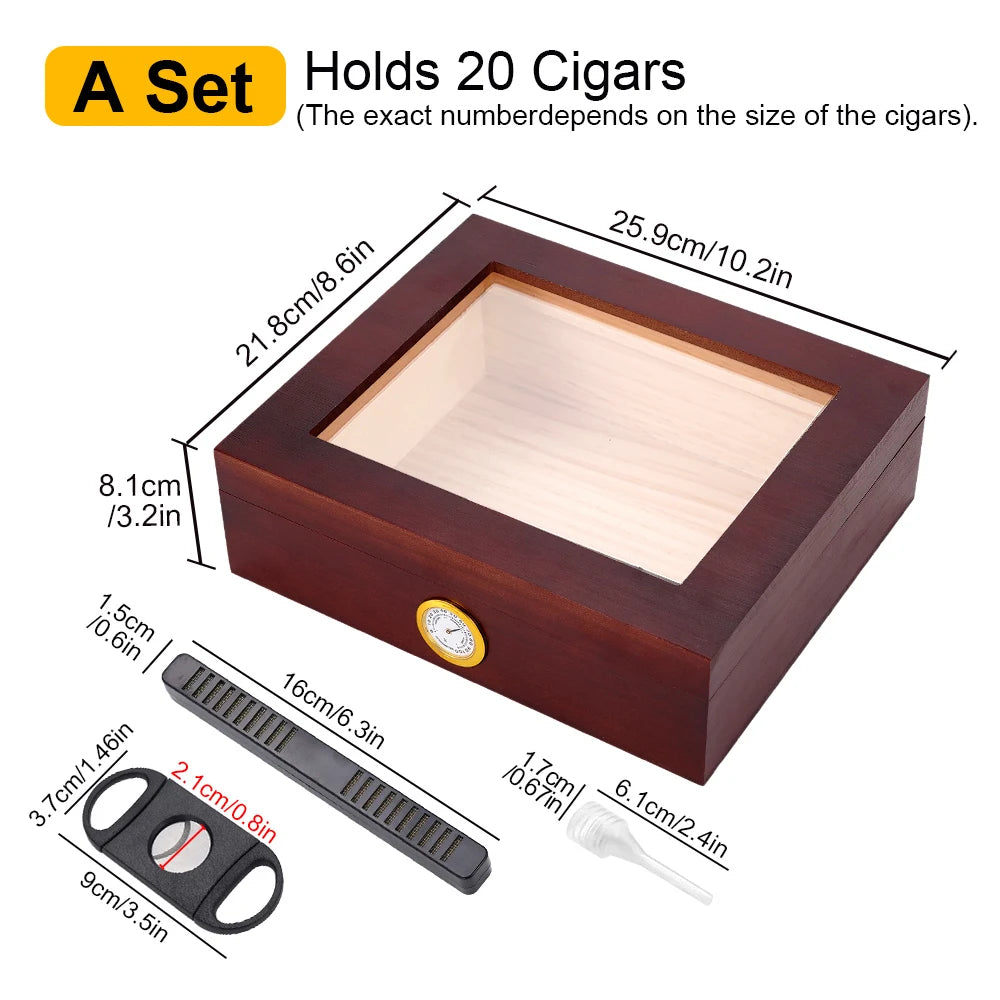 Wooden cigar box