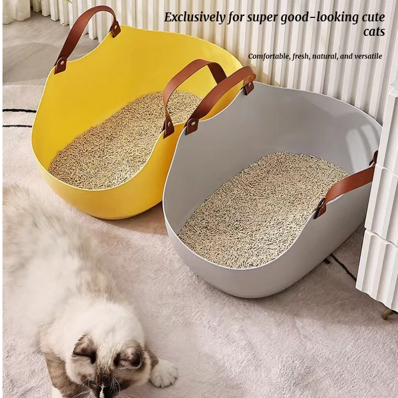 Portable Large Cat Litter Box