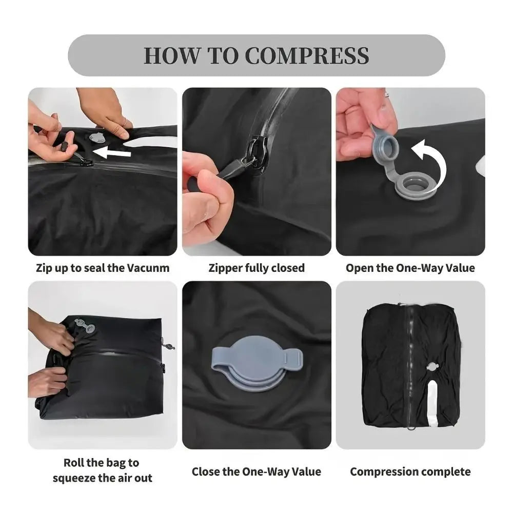 Reusable Vacuum Bags for Travel