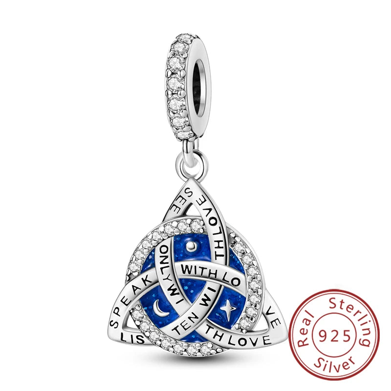 Charm for Bracelet flower and plant theme