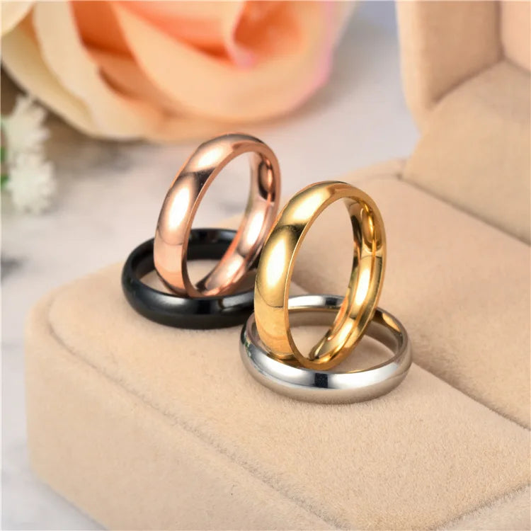 Simple 6mm Titanium Ring