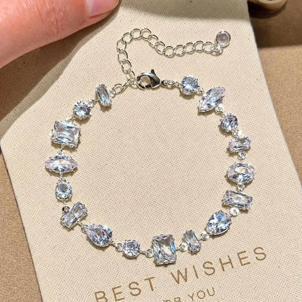 Crystal Necklace and Bracelet