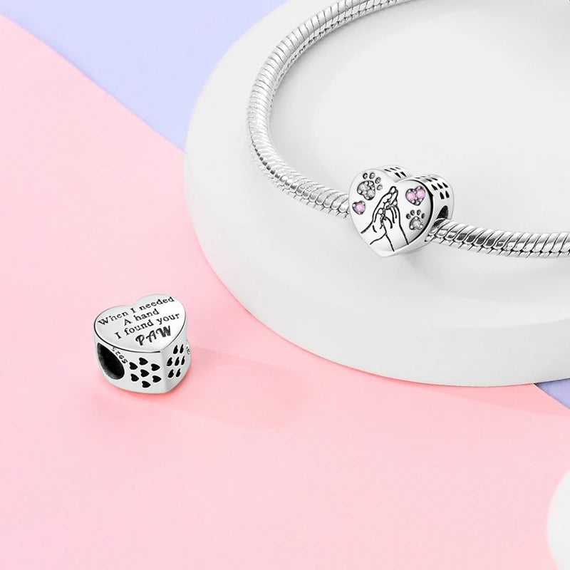Charm for Bracelet flower and plant theme