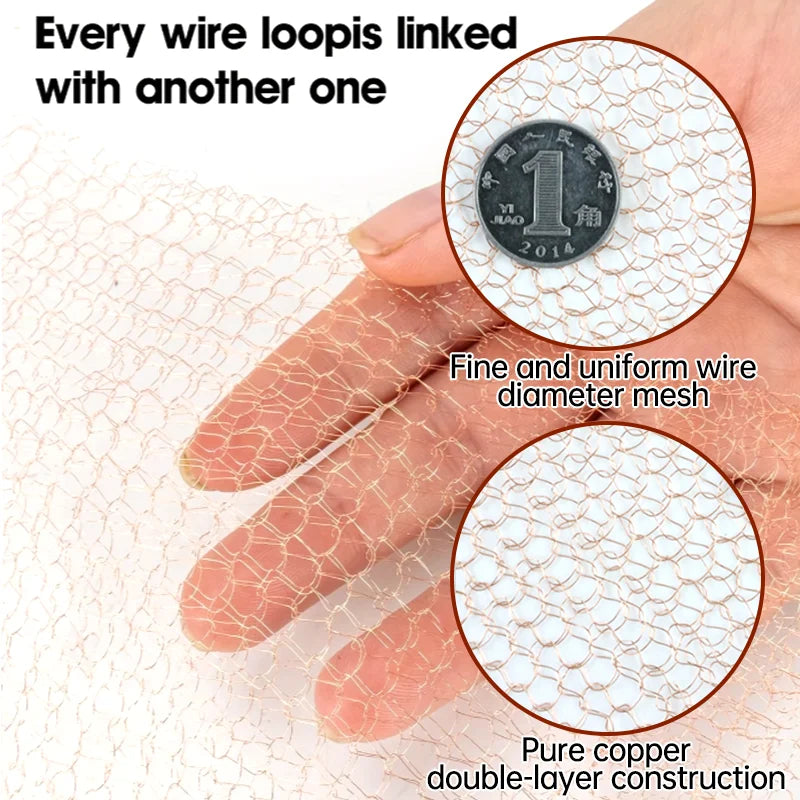 Anti-Pest Copper Mesh Garden Protection