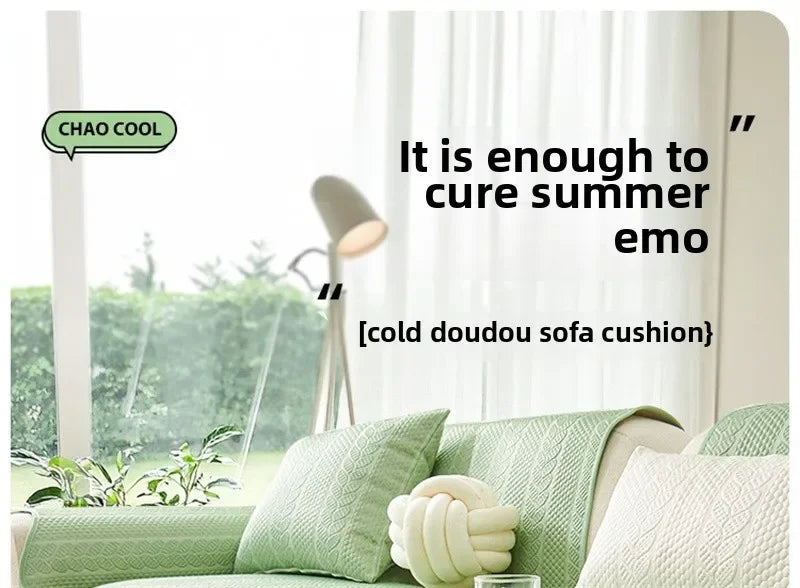 Ice Silk Sofa Slipcover