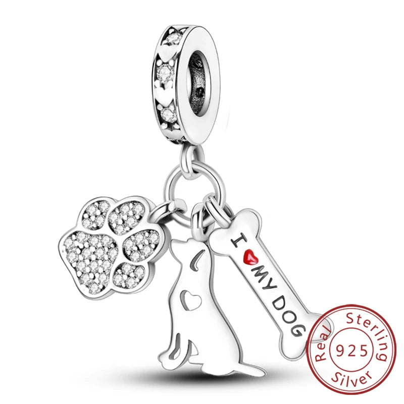 Charm for Bracelet flower and plant theme