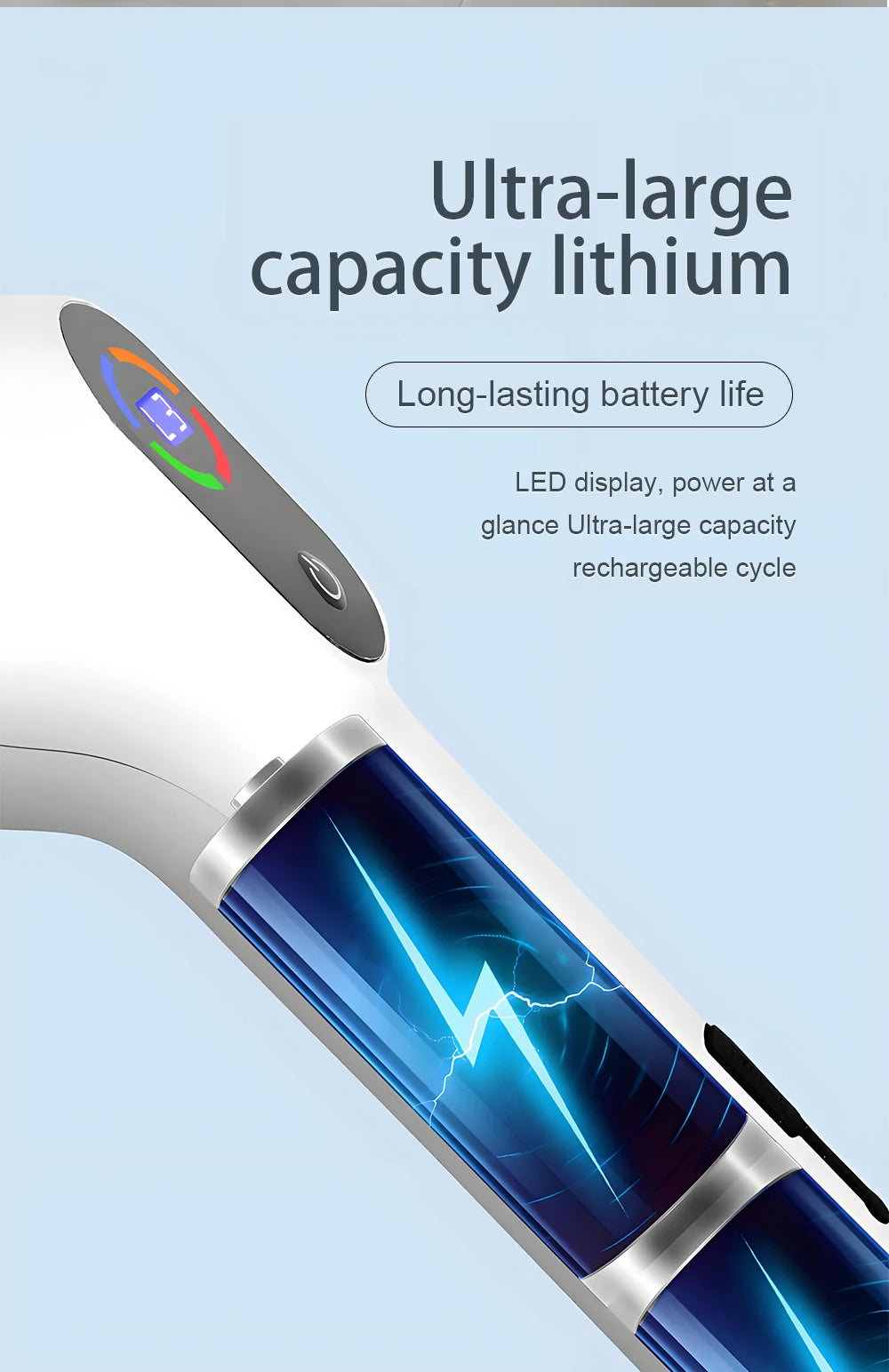 Electric Multifunctional Handheld Cleaning Brush