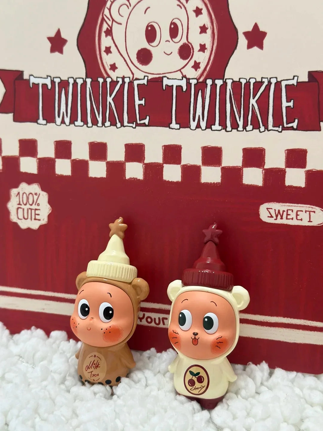 Pop Mart Twinkle Twinkle Create Your Taste Mike Tea & Cherry Series