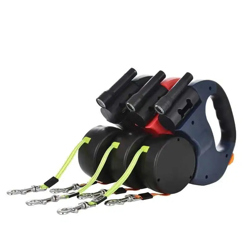 Auto Retractable Double-Ended Dog Leash 3m