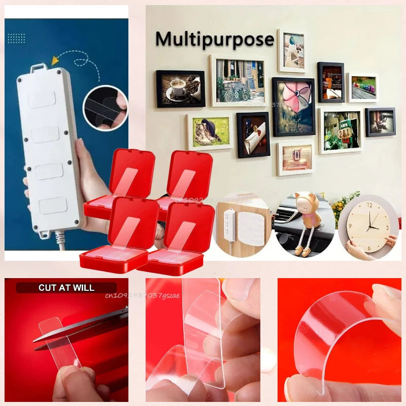 Strong Double Sided Adhesive Removable Mounting Tape