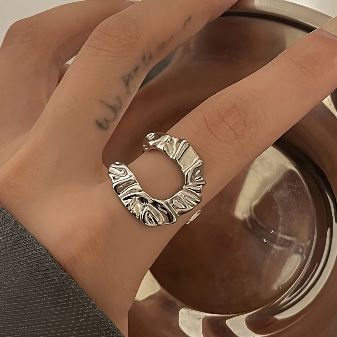 925 Sterling Silve Love Heart Ring