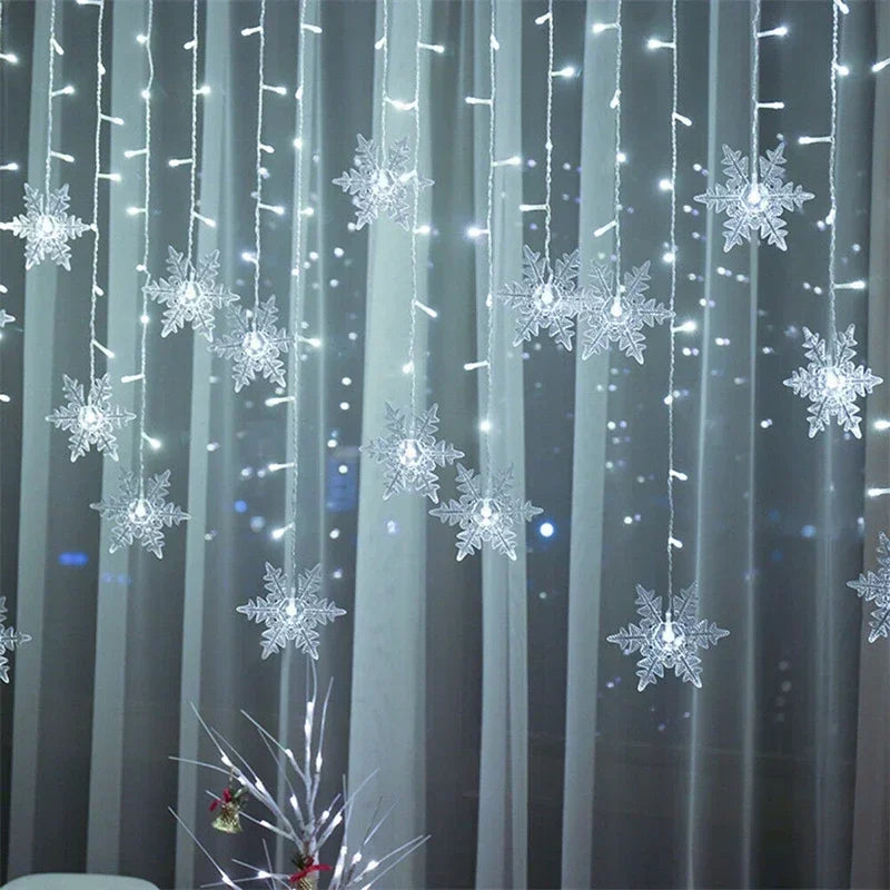Christmas LED Snowflakes Garland