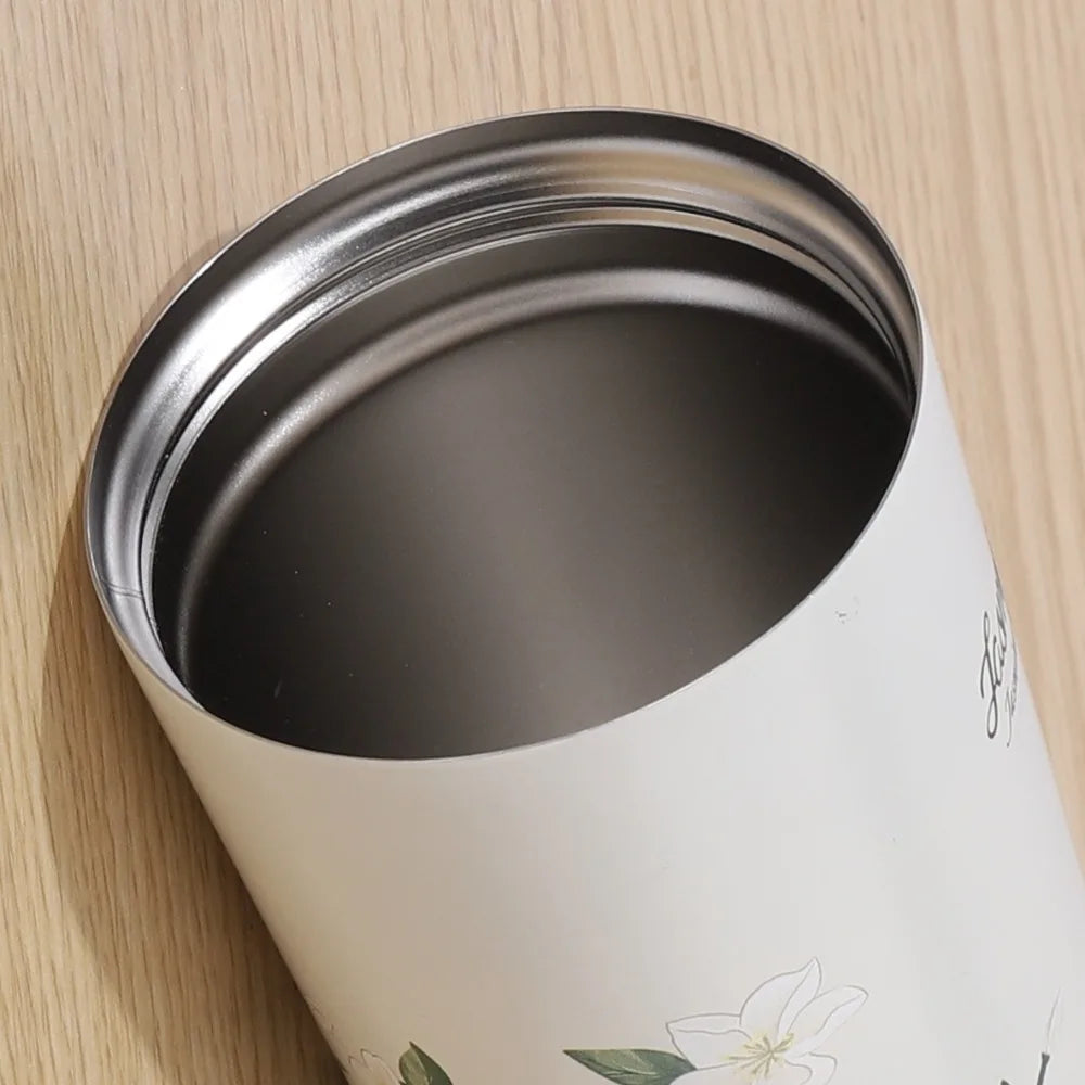 Flower Stainless Steel Insulated Cups 500ml