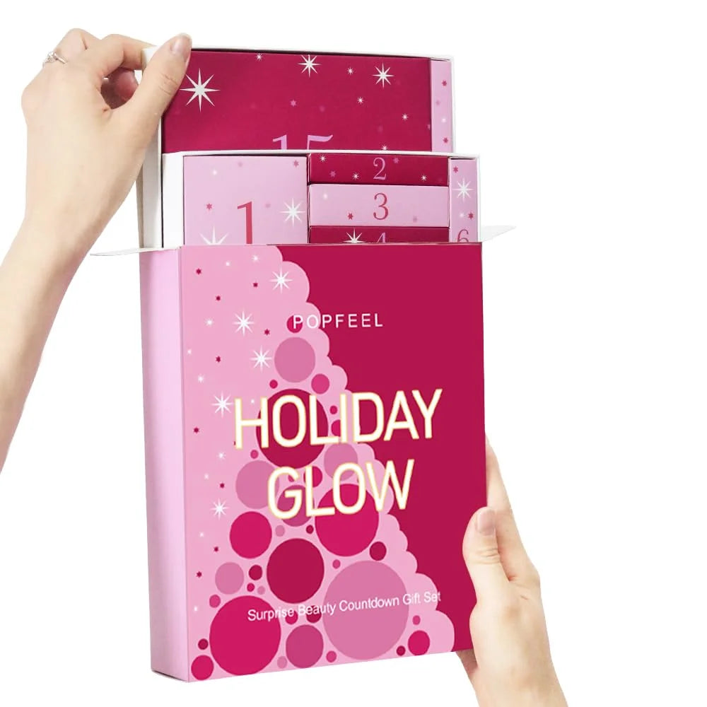 2025 Christmas Cosmetics 24pcs Holiday Beauty Advent Calendar Gift Box
