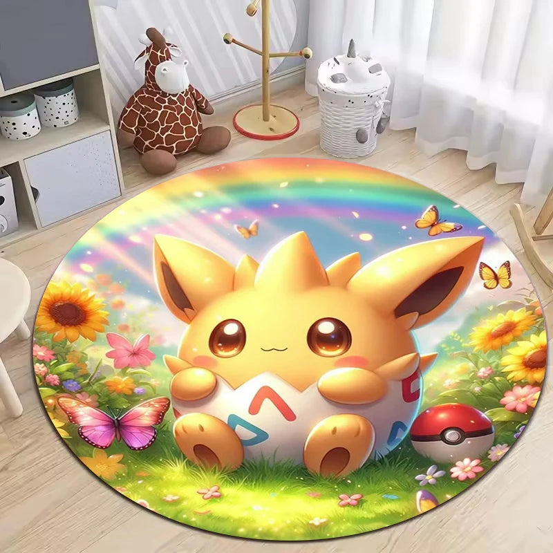 Pikachu Inspired Bedroom Nonslip Floor Mat