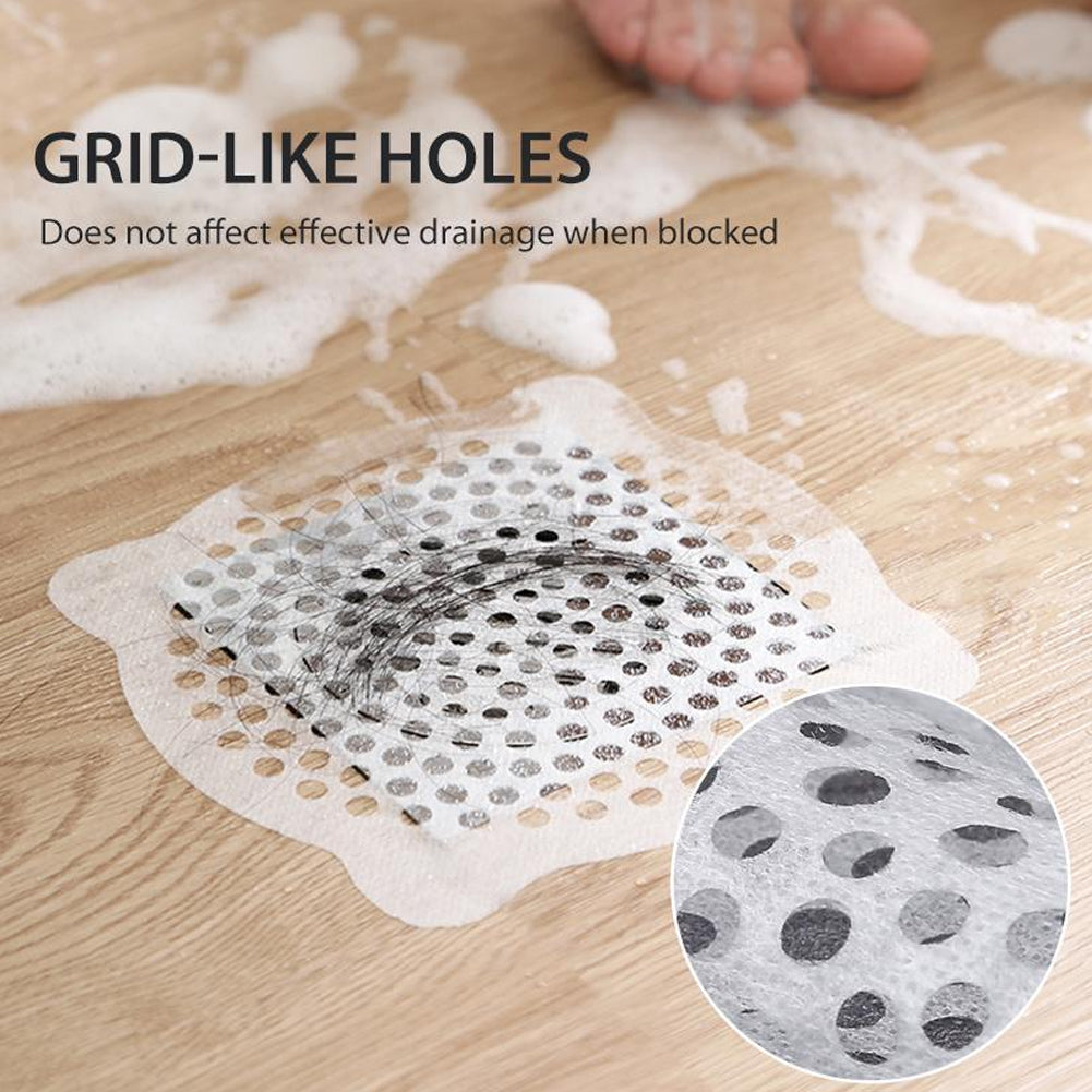 20pcs Disposable Bathroom Anti-Blocking Strainer