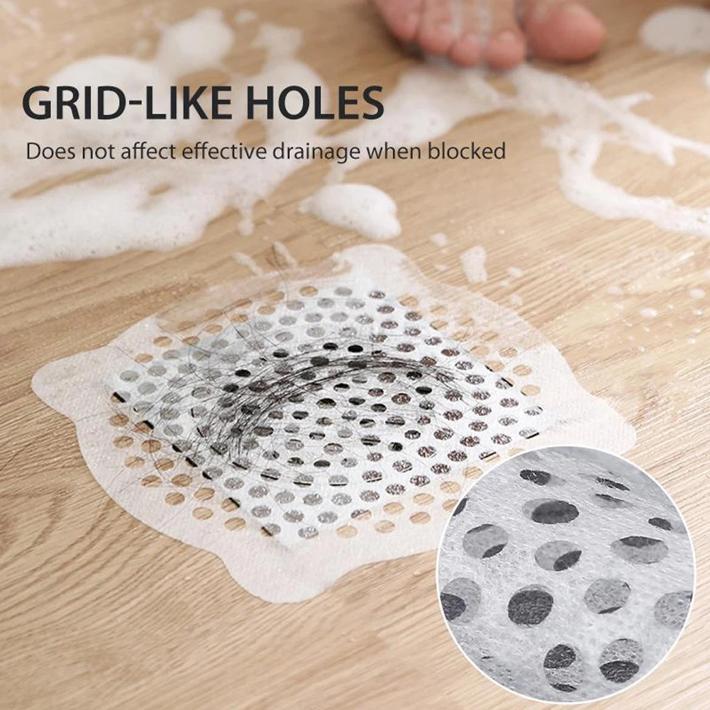 20pcs Disposable Bathroom Anti-Blocking Strainer