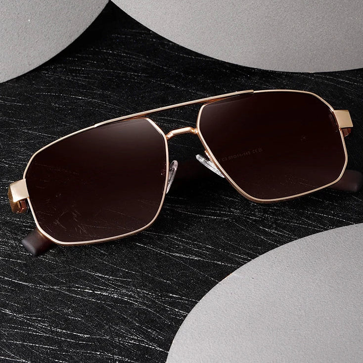 Metal Polarized Sunglasses UV400