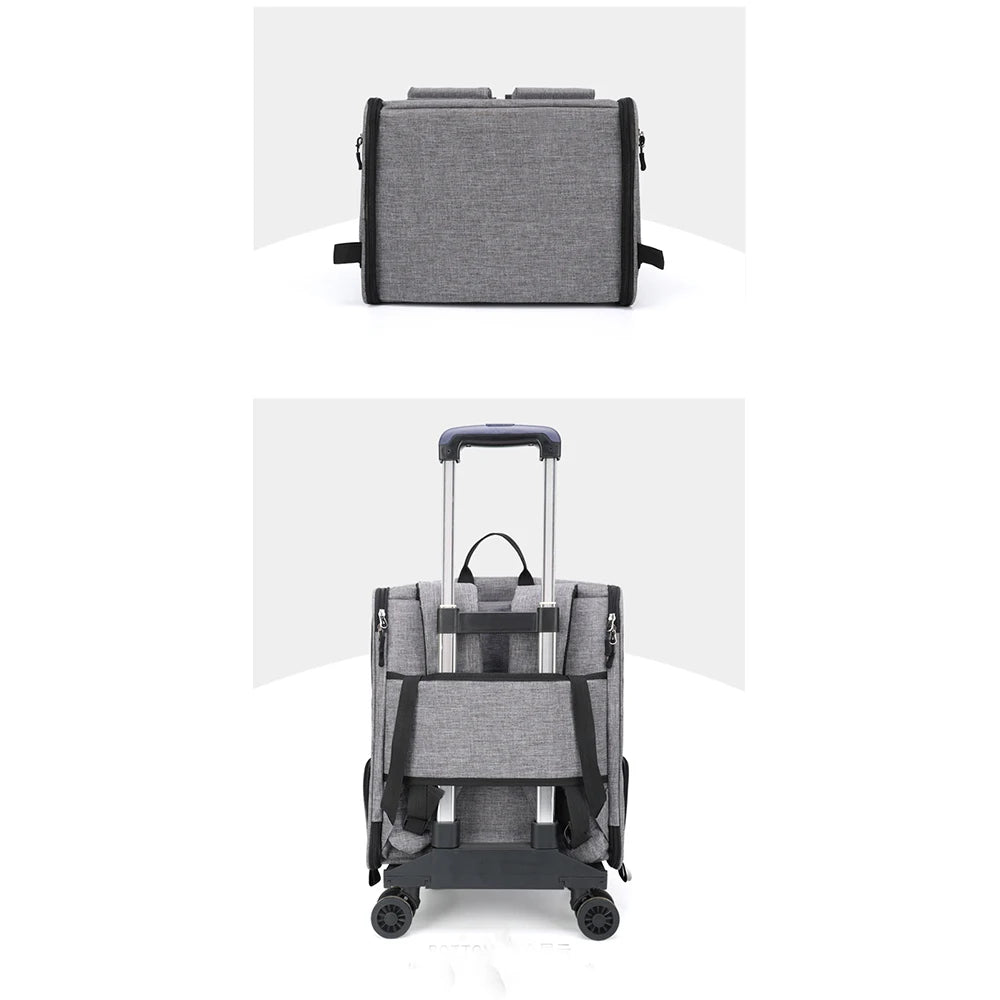 New Oxford Trolley Case Cat Carrier