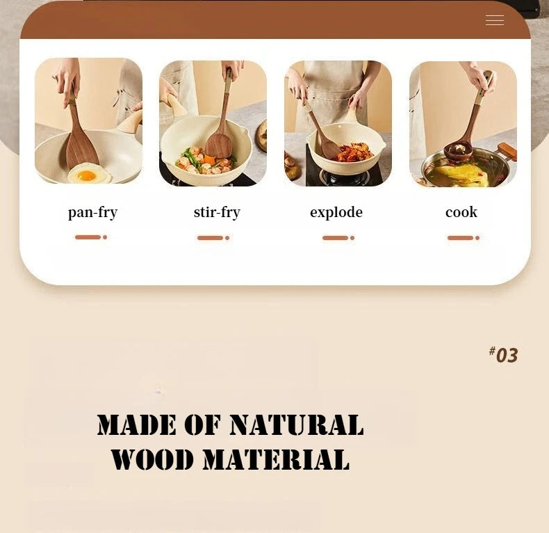 COOKER KING 4 in1 Cooking Tool Set