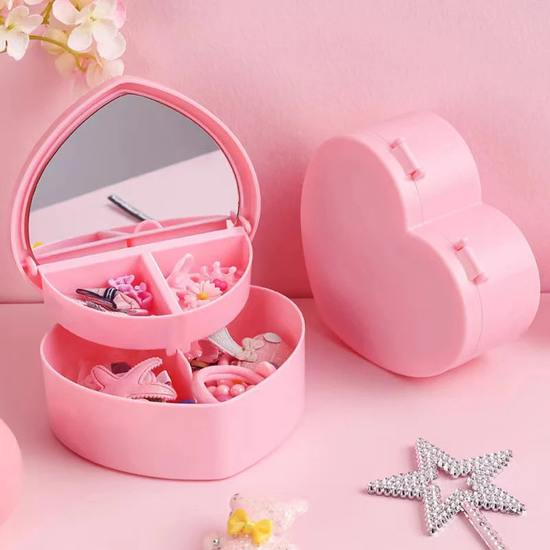 Heart Shaped Jewellery Storage Box