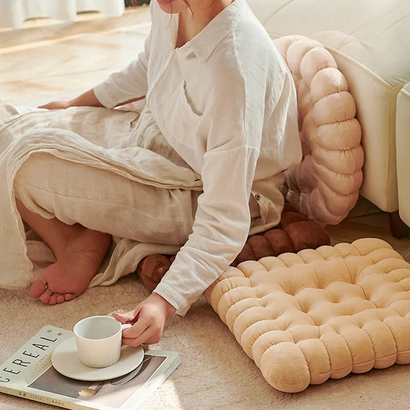 Fluffy Biscuit/ Cookie Cushion