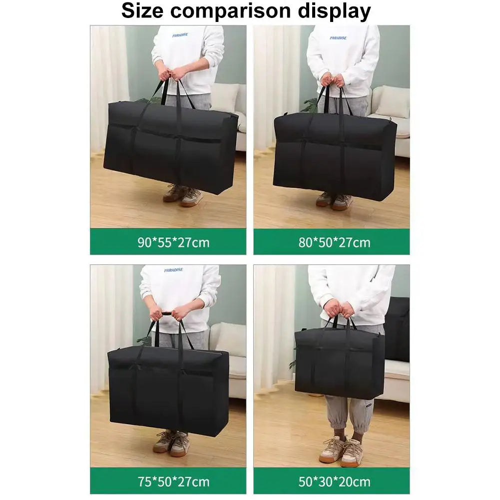 40/100/130/160L Extra Large Waterproof Moving Luggage Bags