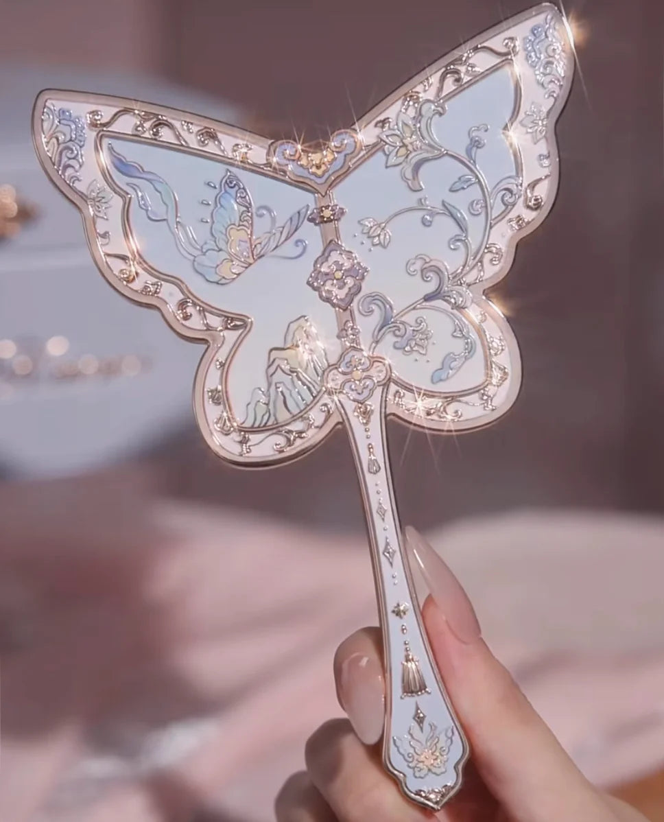 Flower Knows All Series Hand Held Mirror