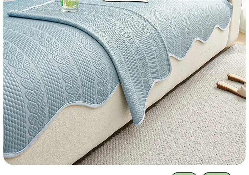 Ice Silk Sofa Slipcover