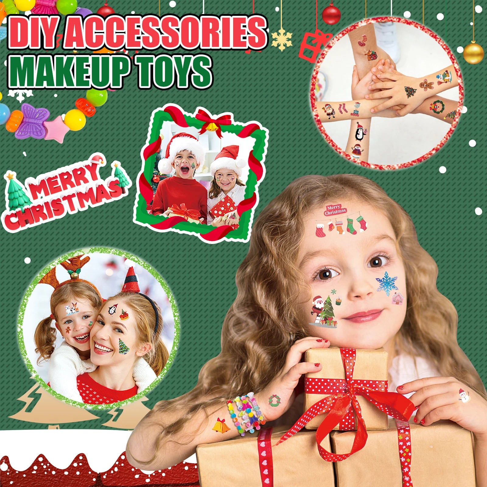 Christmas Diy Makeup And Armor Set For Children