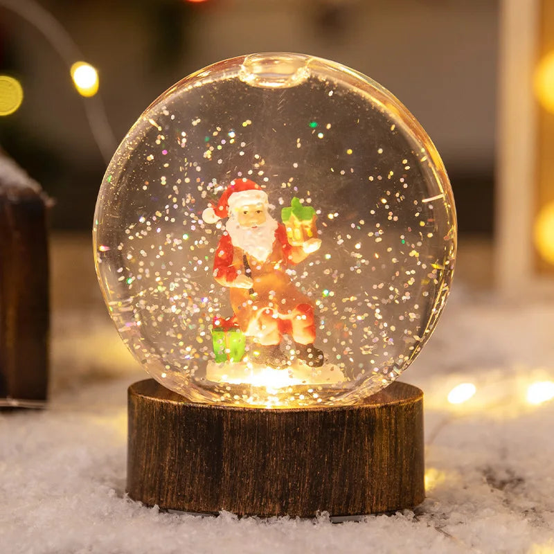 Christmas Illuminated Crystal Balls