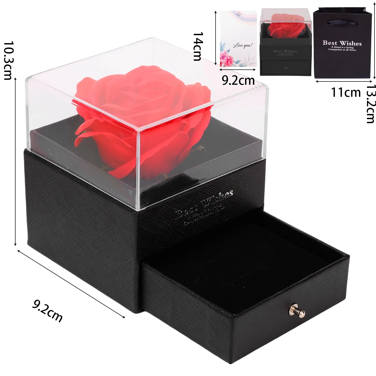 Rose Flower Gifts Box
