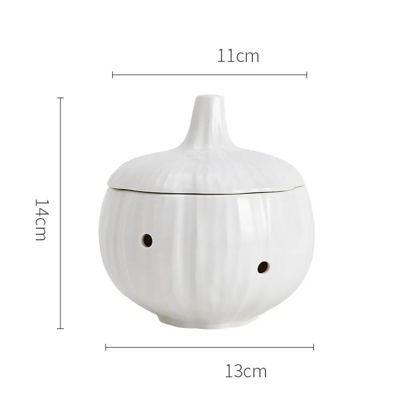 Onion Shape Ceramic Jar