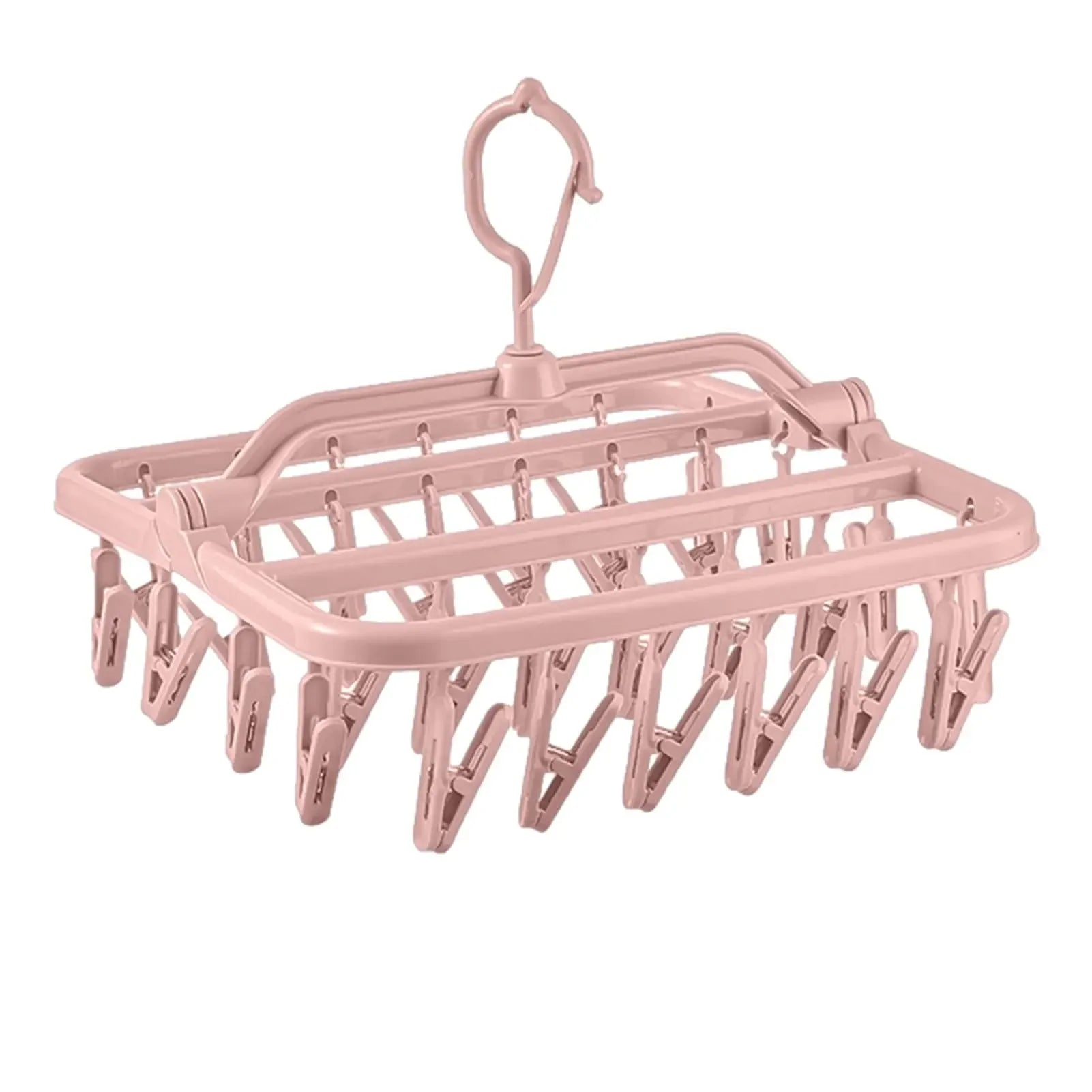 Foldable Drip Hanger with 32 Clips