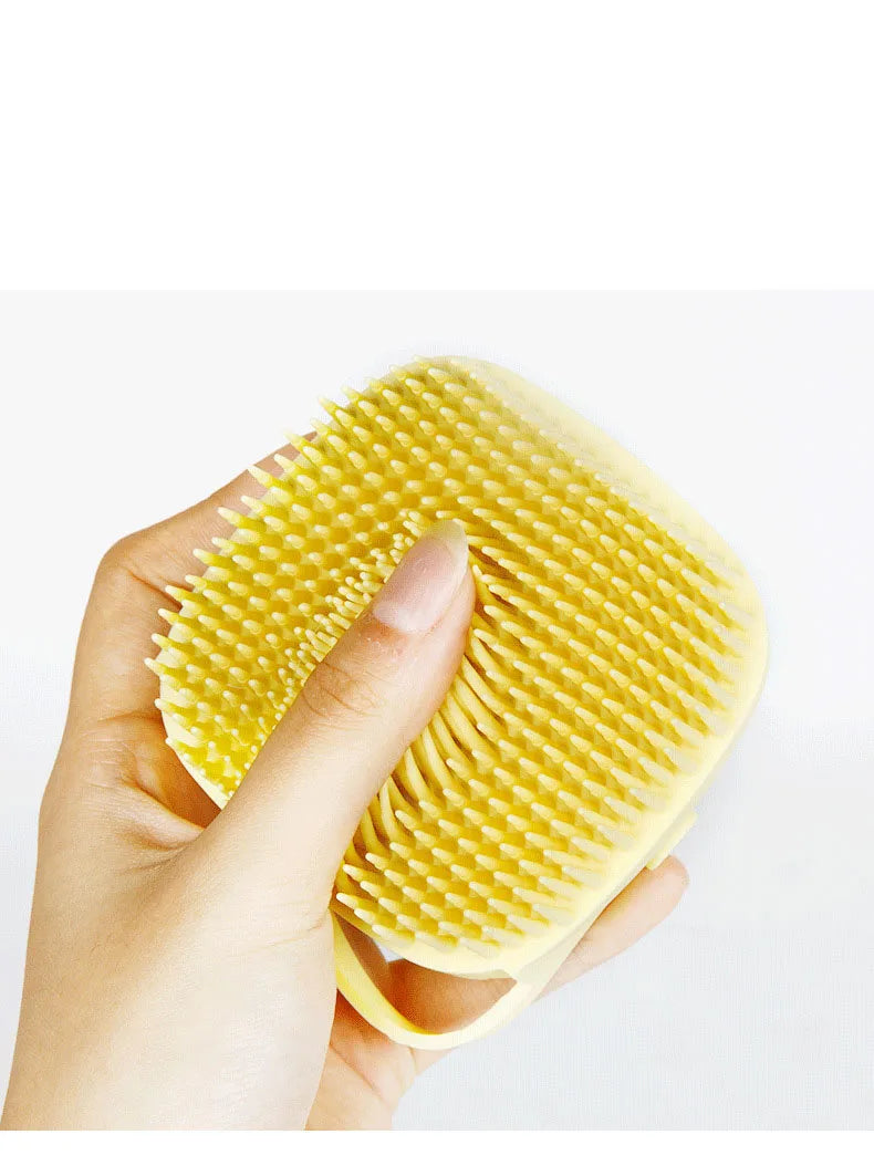 Hot Silicone Pet Bath Brush