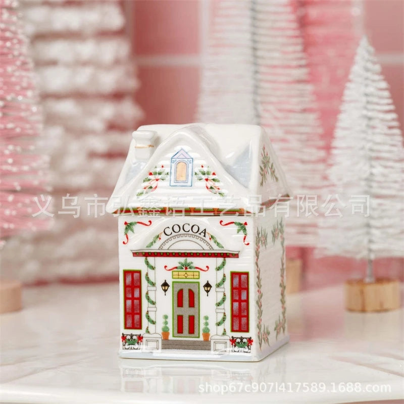 Holiday Village Spice House Set
