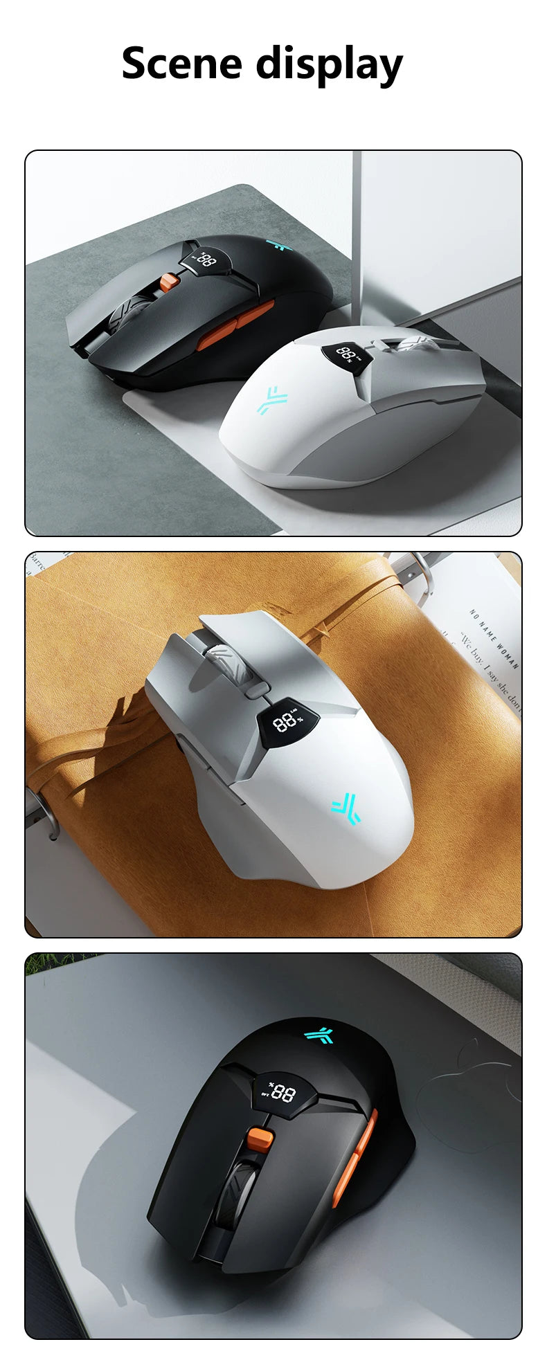 Warvank SX01 Wireless Bluetooth Mouse
