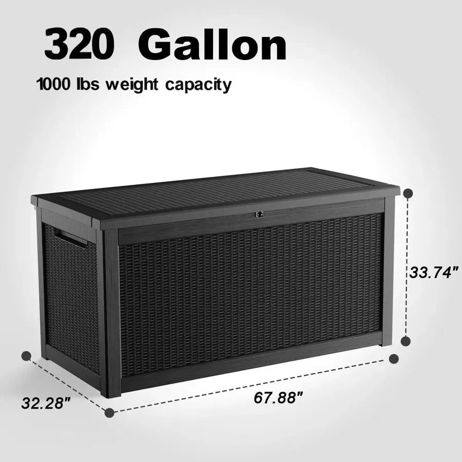 Gallon Outdoor Deck Box